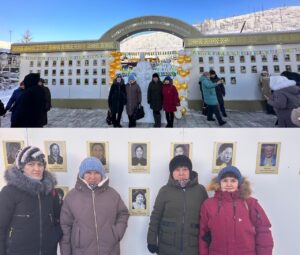 Сквер героине-матери в Батагае считаем открытым! Для нас не менее значимое событие. Дети матери-героини Эге-Хайя Усовой-Побережнюк Навиты Ефимовны посетили это мероприятие .